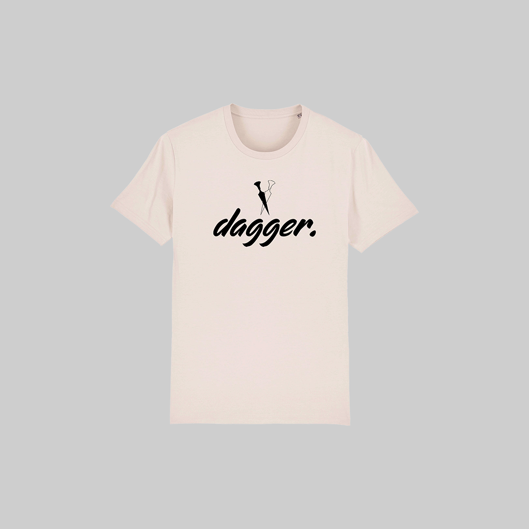 Dagger Classic logo - Dust white